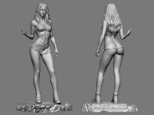 Supergirl — DC Comics 3D model
