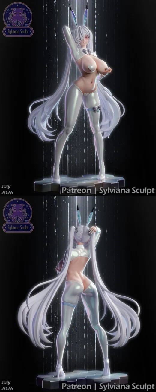Cinderella Bunny — Original Character 3D model