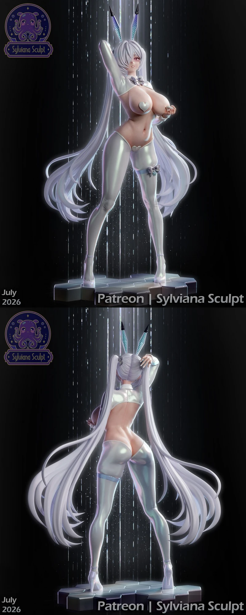 Cinderella Bunny — Original Character 3D model