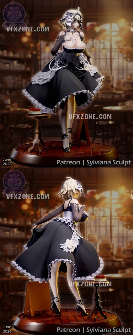 Jeanne d'Arc — Fate 3D model