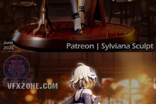 Jeanne d'Arc — Fate 3D model