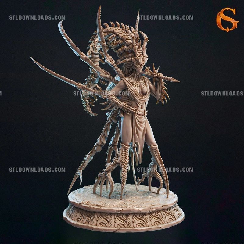 Symbiote Warrior — Marvel 3D model