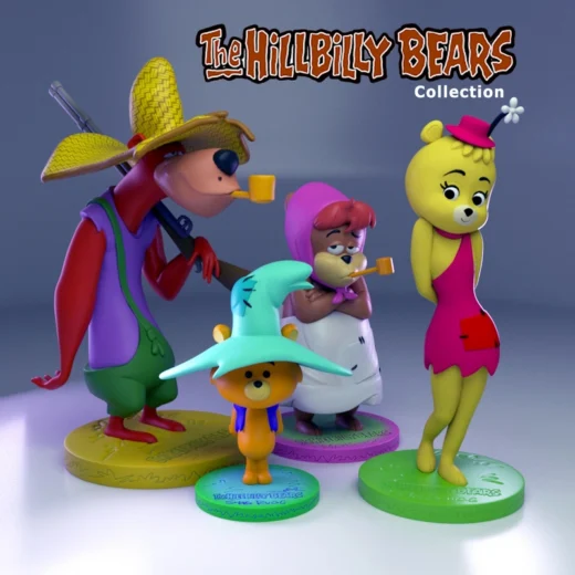 The Hillbilly Bears Family — The Hillbilly Bears 3D model