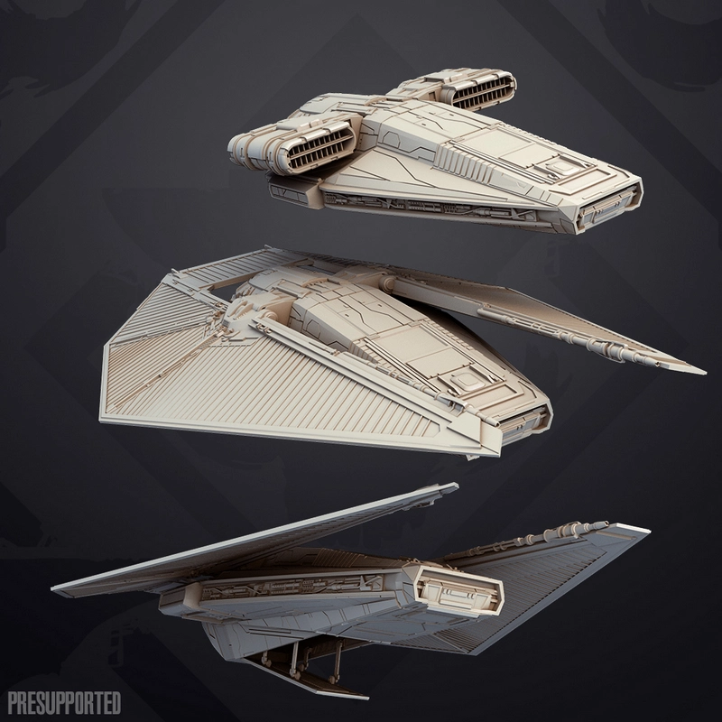 TIE/rp Reaper Attack Lander — Star Wars 3D model