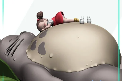 Totoro and Mei — My Neighbor Totoro 3D model