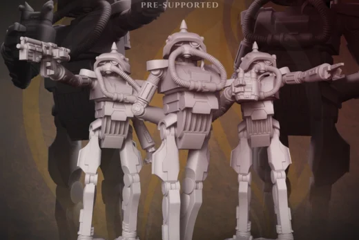 Tactical Droid Mimban Theme — Star Wars 3D model