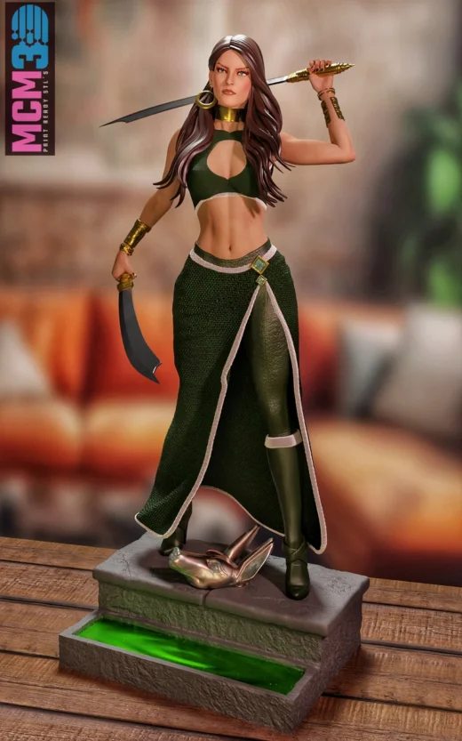 Talia al Ghul — DC Comics 3D model