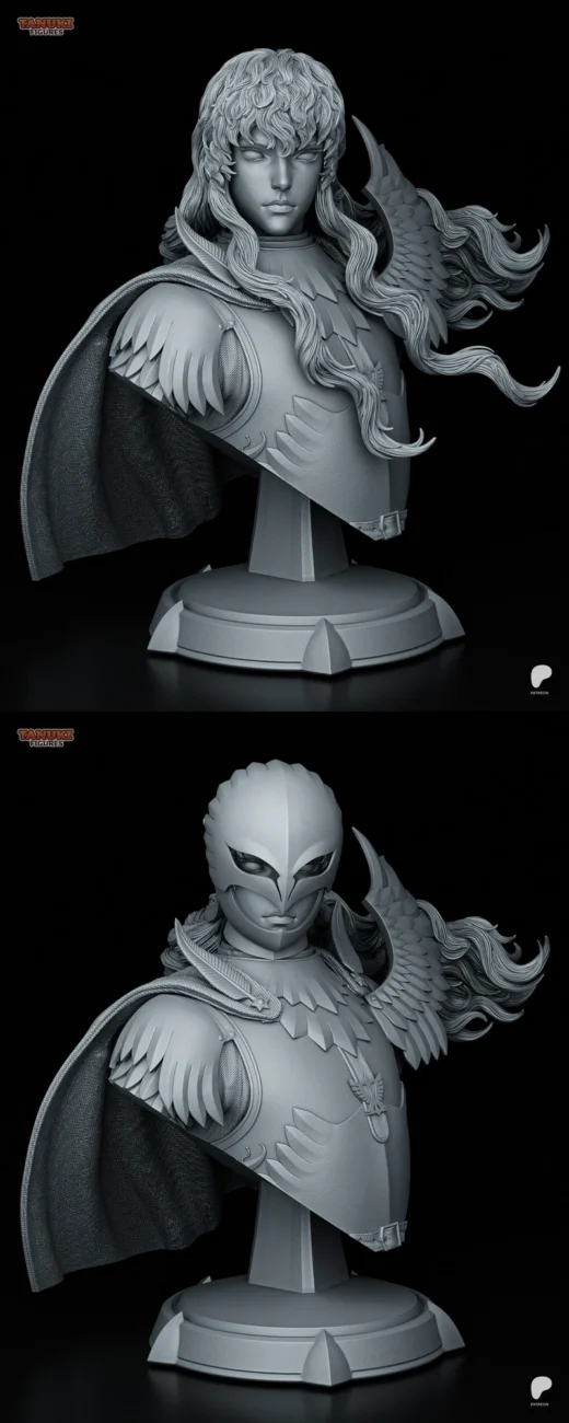 Griffith — Berserk 3D model