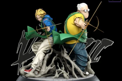 Taro Sakamoto and Shin Asakura — Sakamoto Days 3D model