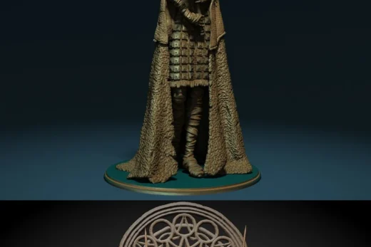 The Crown Prince Diorama — Original Character 3D model