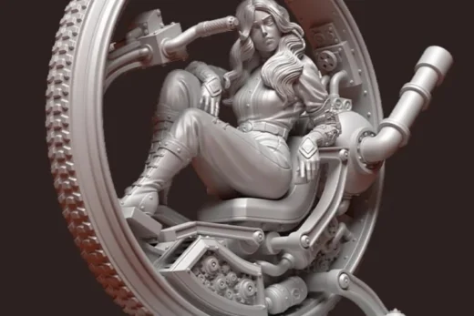 Samara Morgan — The Ring 3D model