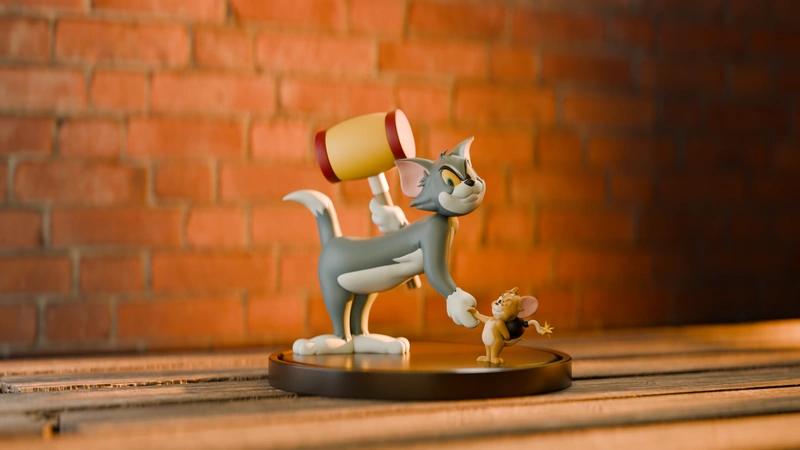 Tom and Jerry — Tom and Jerry 3D model