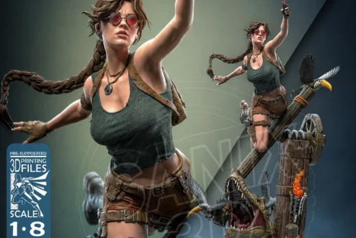 Lara Croft — Tomb Raider 3D model