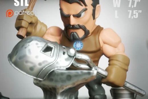 Tony Stark Chibi — Marvel 3D model