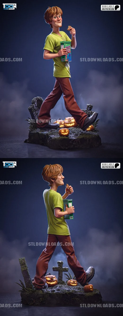 Shaggy Rogers — Scooby-Doo 3D model