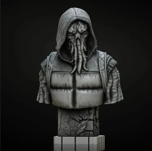 Urban Cthulhu Bust — Cthulhu Mythos 3D model