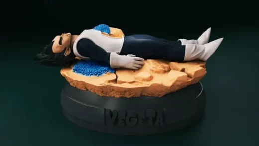 Vegeta — Dragon Ball 3D model