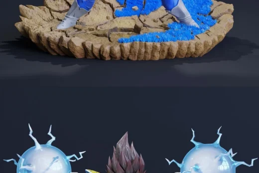 Vegeta — Dragon Ball 3D model