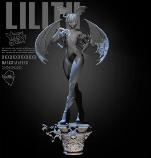 Lilith — Darkstalkers 3D model