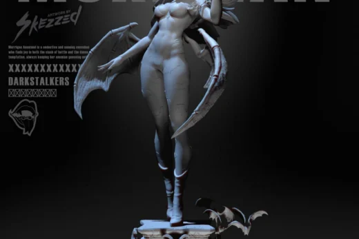 Morrigan — Darkstalkers 3D model