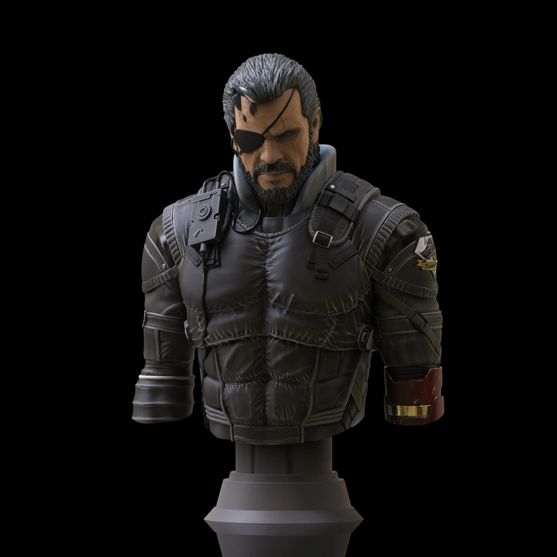 Venom Snake Bust — Metal Gear Solid 3D model