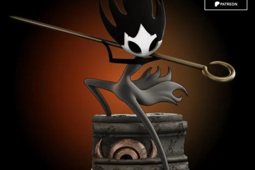 Phantom — Hollow Knight 3D model