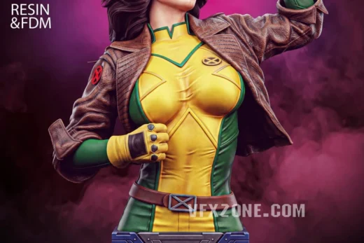 Rogue Bust — Marvel 3D model