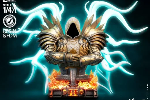 Tyrael Bust — Diablo 3D model