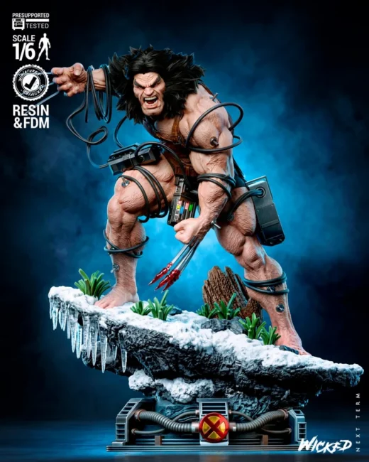 Weapon X Sculpture — Marvel 3D model
