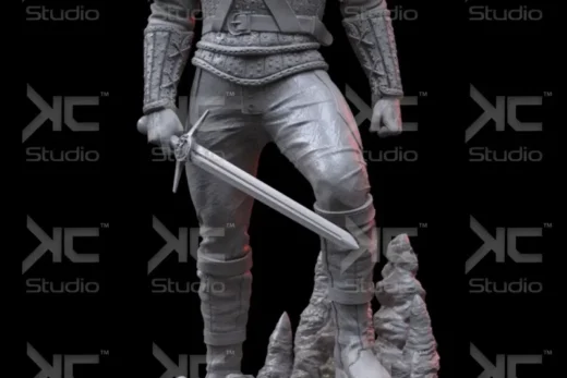 The Witcher Fan Art — The Witcher 3D model