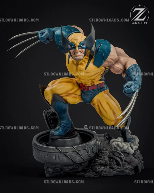 Wolverine — Marvel 3D model