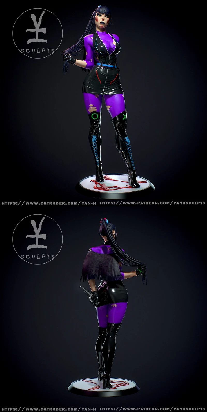 Punchline — DC Comics 3D model