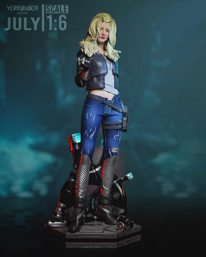 Alt Cunningham — Cyberpunk 2077 3D model