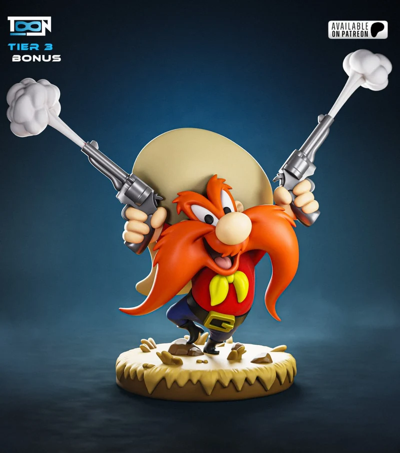 Yosemite Sam — Looney Tunes 3D model