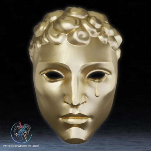 Adam Warlock Blood Soul Mask — Marvel 3D model