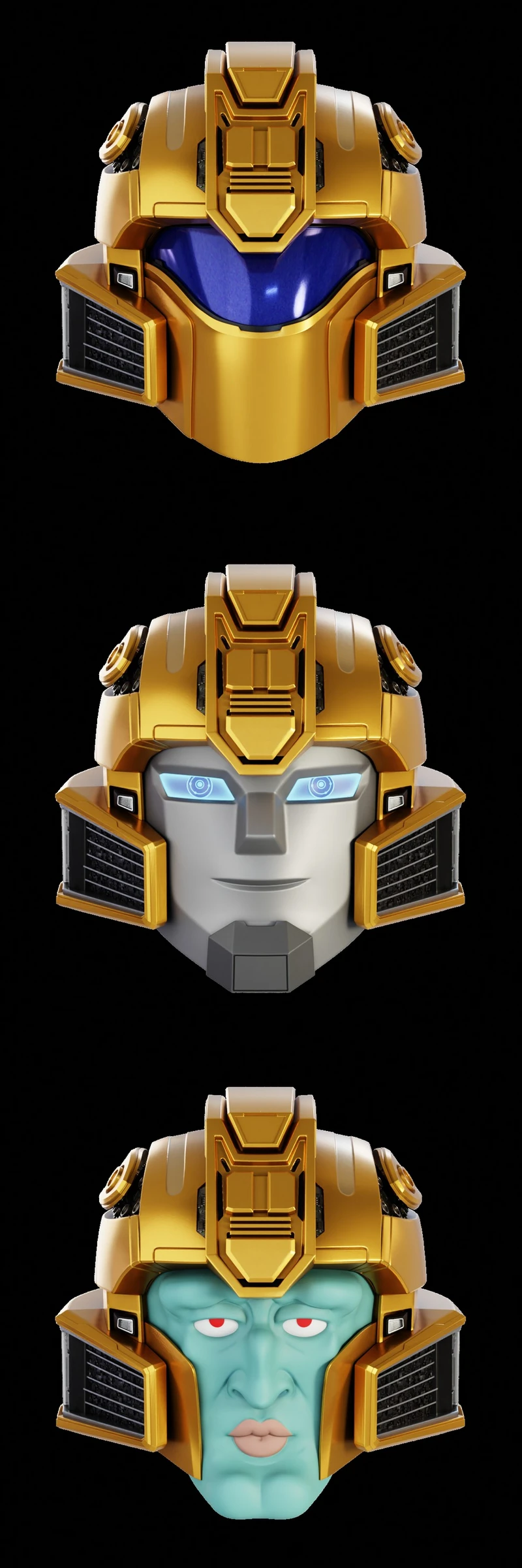 Bumblebee One Helmet — Transformers 3D model