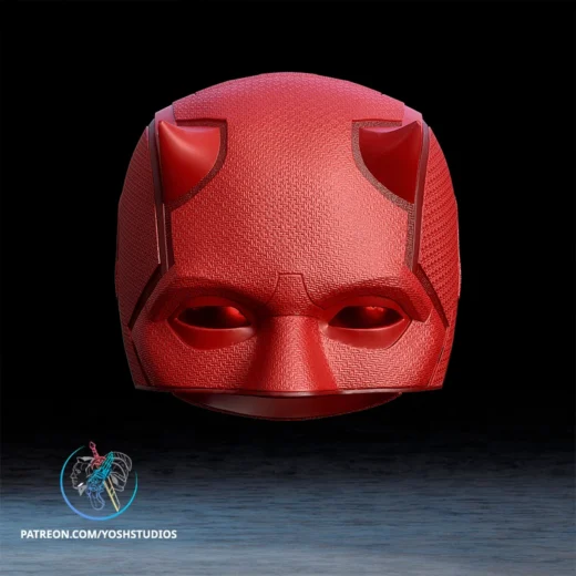 Daredevil Born Again Helmet — Marvel 3D model