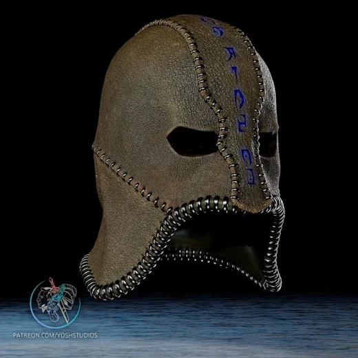 Gray Fox Mask — Metal Gear Solid 3D model
