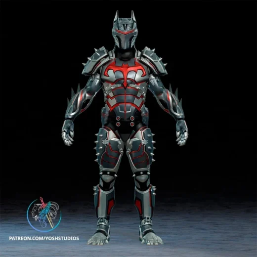 Hellbat Armor — DC Comics 3D model