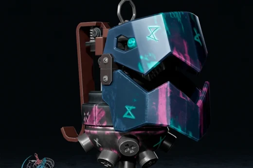 Jinx Grenade — League of Legends / Arcane 3D model