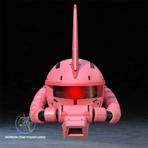 Zaku II Gundam Helmet — Mobile Suit Gundam 3D model