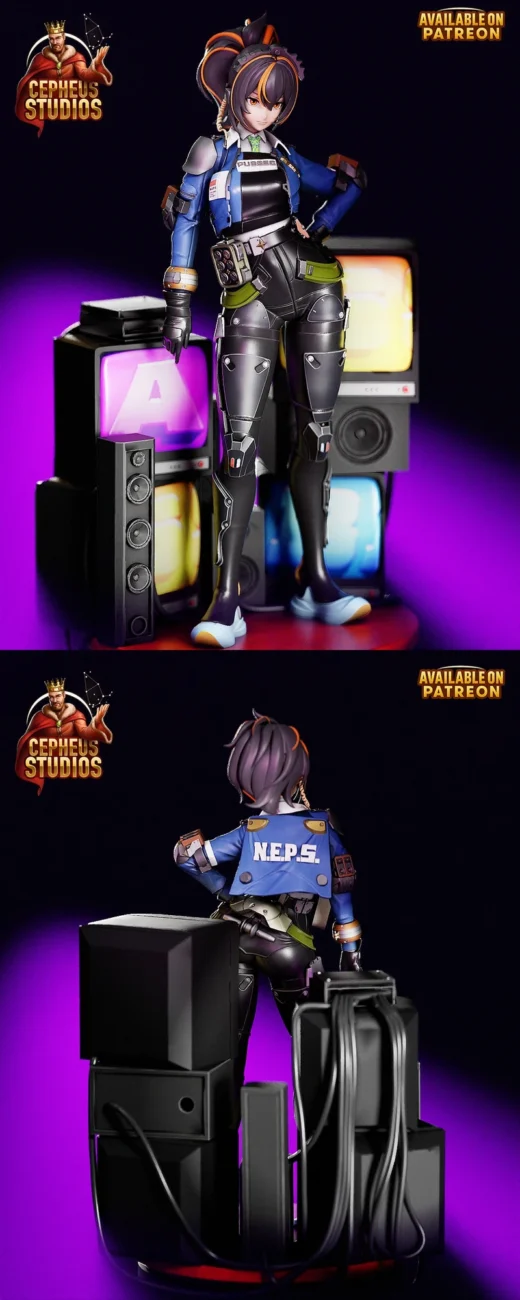 Zhu Yuan — Zenless Zone Zero 3D model
