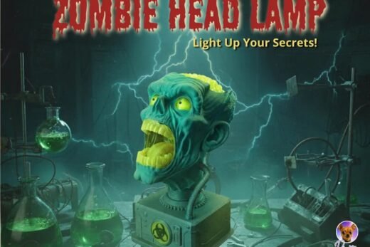 Zombie Head Lamp