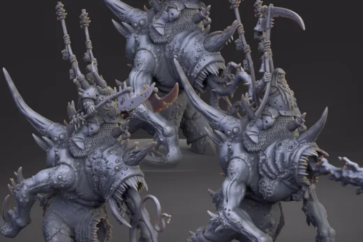 Pox Maggoth — Warhammer 3D model