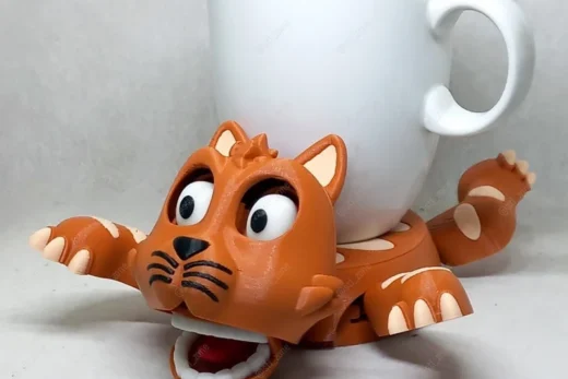 Cat Cup Holder — Original Design 3D model