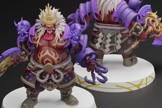 Franco King of Hell — Mobile Legends 3D model