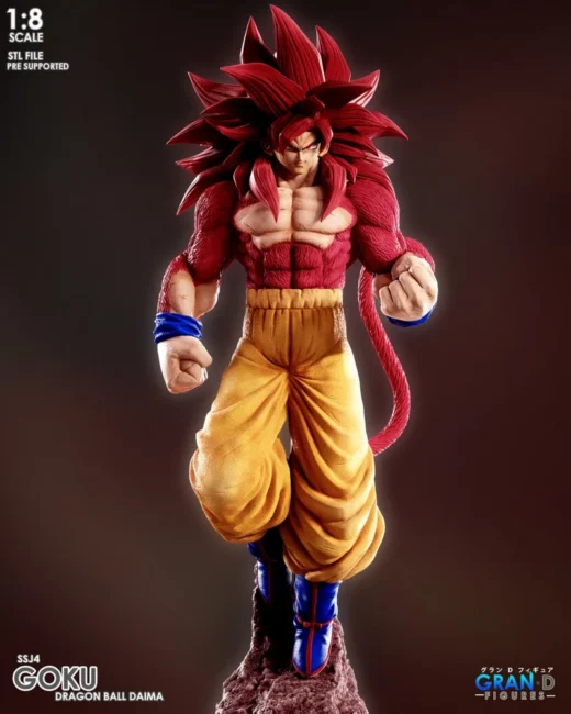 Goku SSJ4 — Dragon Ball 3D model