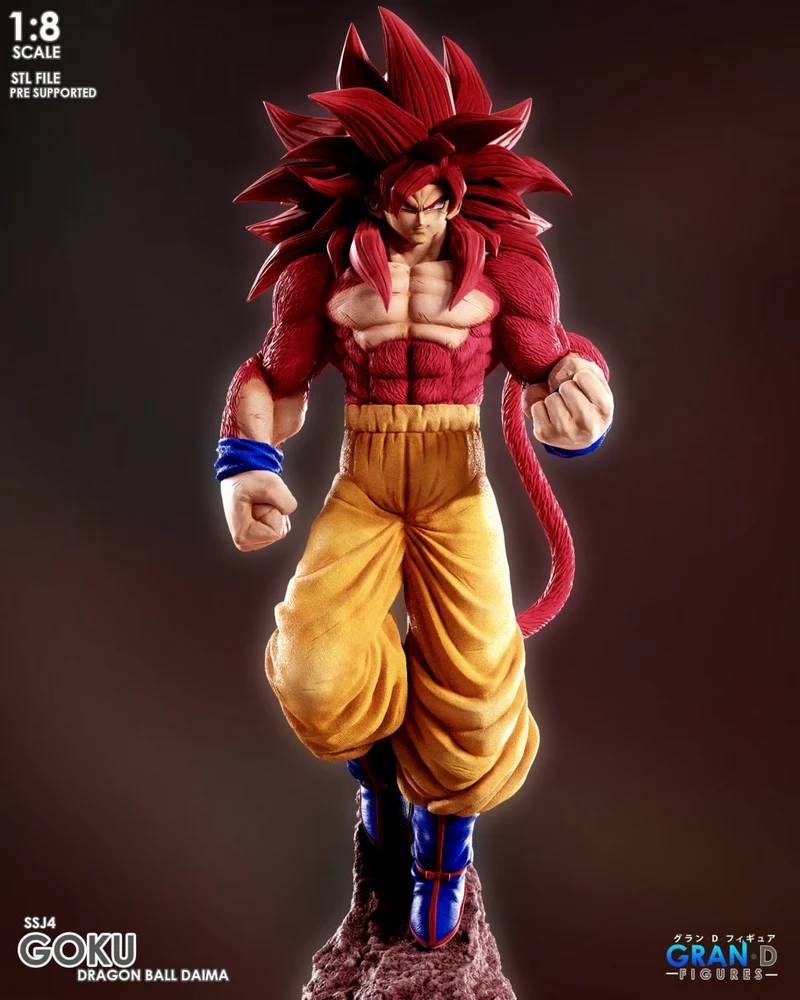 Goku SSJ4 — Dragon Ball 3D model