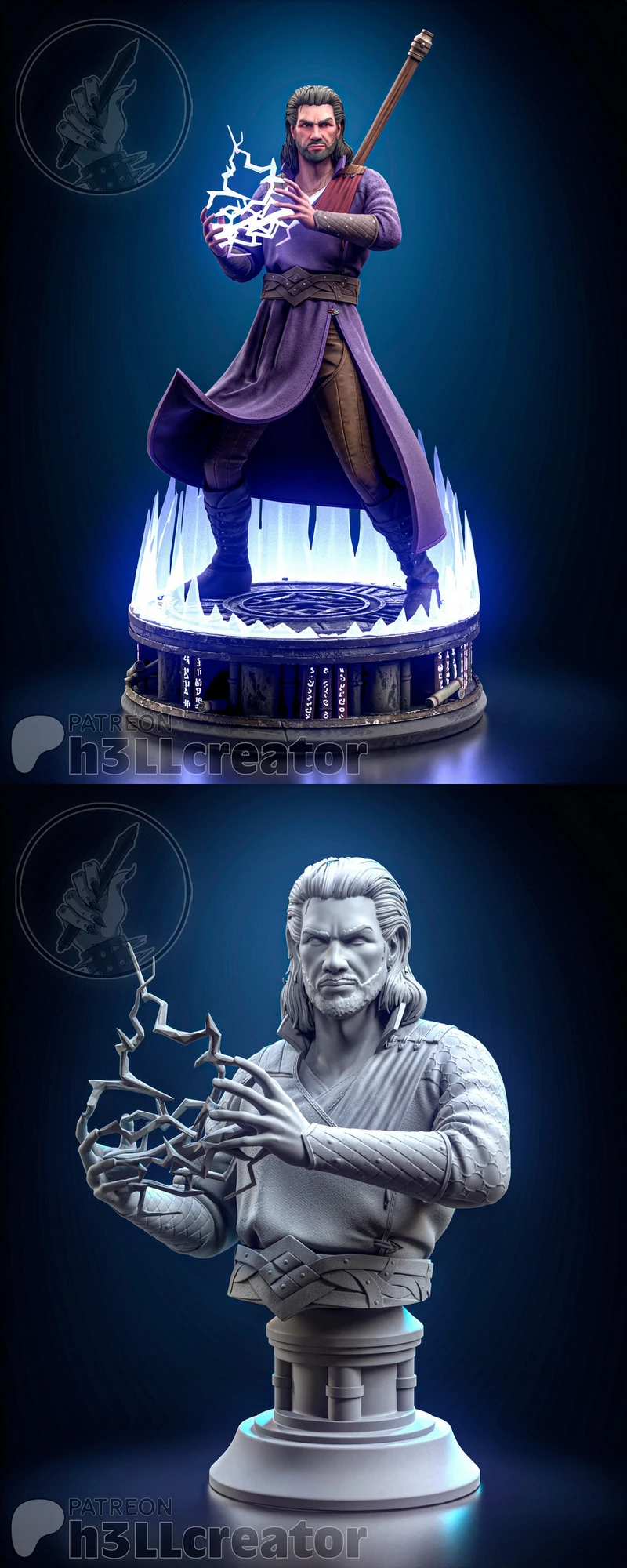 Gale — Baldur's Gate 3 3D model