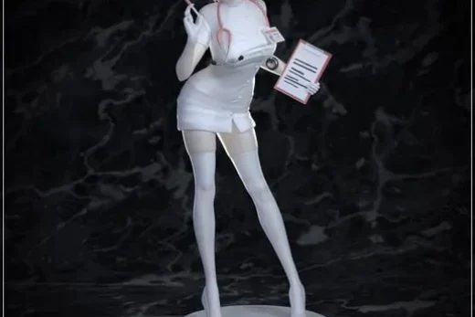 Nurse Lui — Original Character 3D model